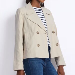 NWT Vero Moda Emmamia short trench coat